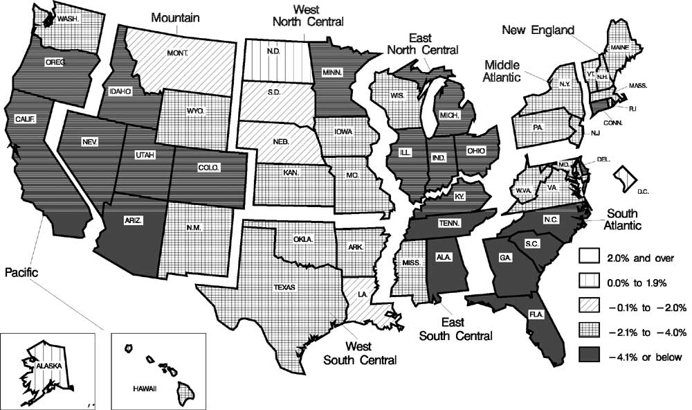Unemployment Rate Map