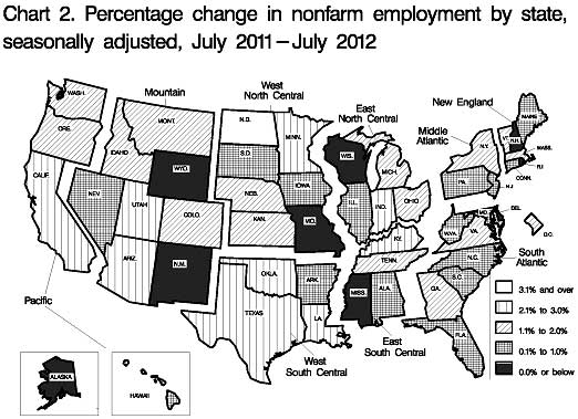 state payrolls change map 07-12