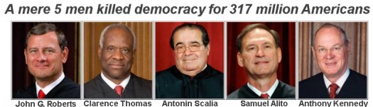 The Supremes that killed Democracy