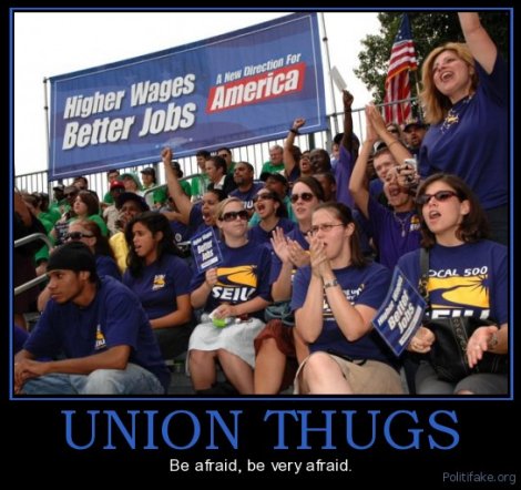 Union thugs? Ha- ha- ha- ha!!!!