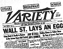 wall street lays an egg