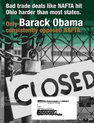 Obama 2008 Campaign Flier